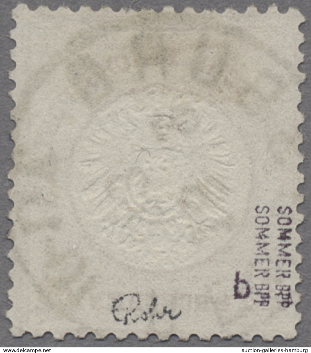 Deutsches Reich - Brustschild: 1873, Großer Brustschild, 2 1/2 Groschen Mittelro - Used Stamps