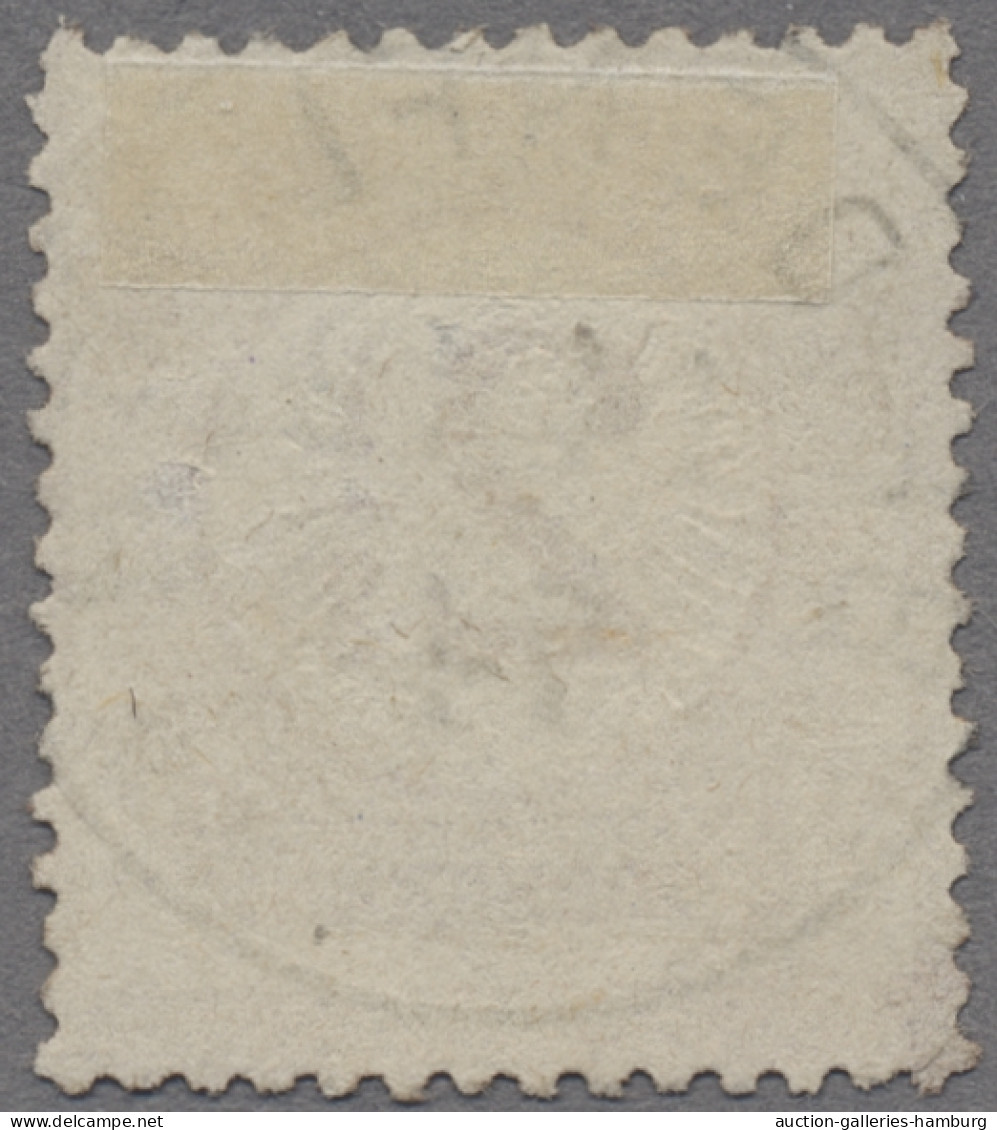 Deutsches Reich - Brustschild: 1874, 2 1/2 Auf 2 1/2 Kr. Rötlichbraun, Laut Foto - Used Stamps