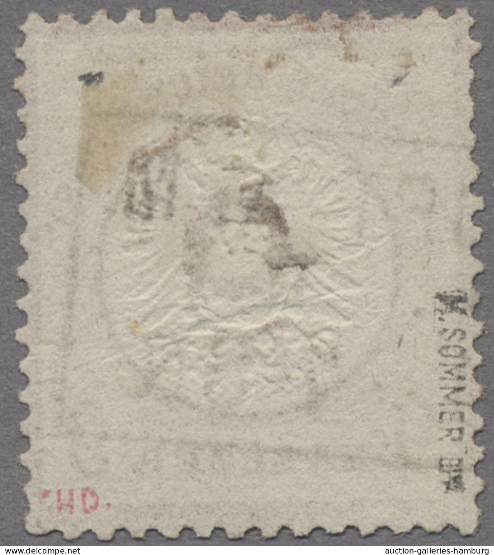 Deutsches Reich - Brustschild: 1874, Großer Brustschild 9 Kreuzer Braunorange Mi - Used Stamps