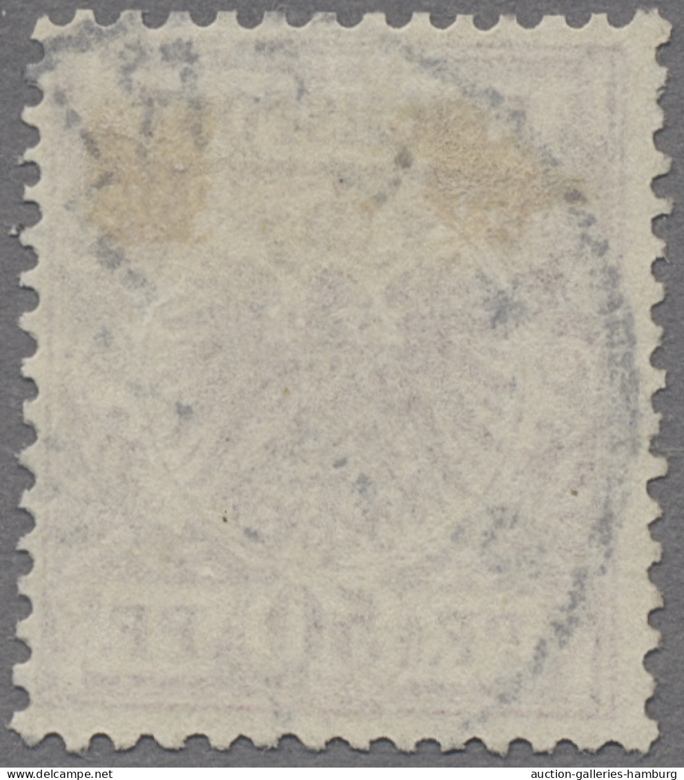 Deutsches Reich - Krone / Adler: 1889, Adler, 50 Pfg. In Der Sehr Seltenen Farbe - Used Stamps