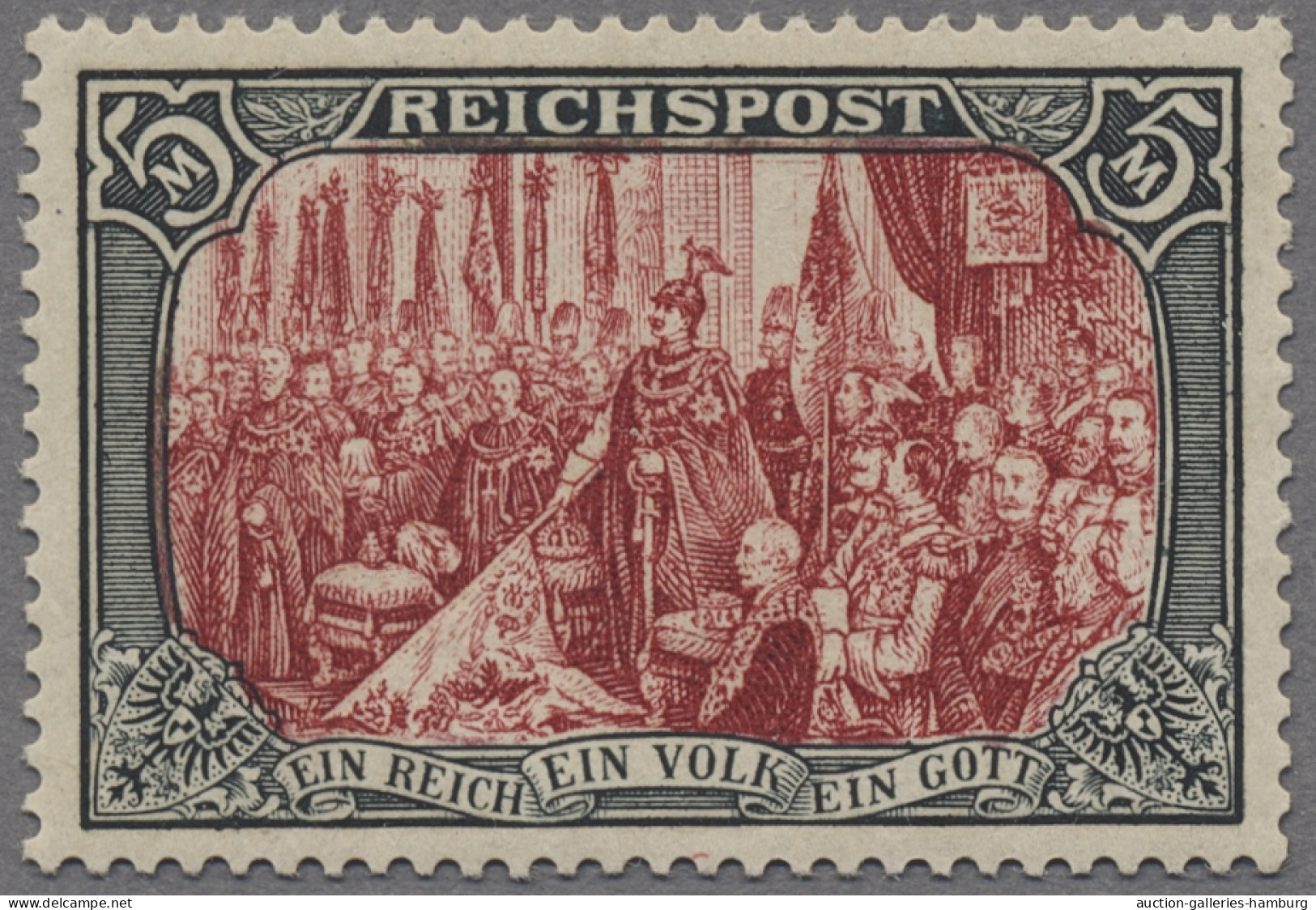 Deutsches Reich - Germania: 1900, REICHSPOST, Reichsgründungsfeier, Type I Mit N - Nuevos