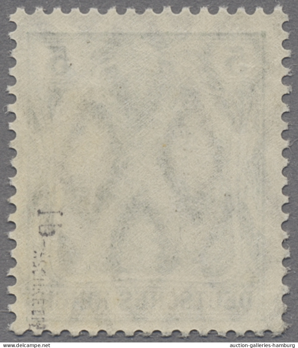 Deutsches Reich - Germania: 1905, Germania Mit Wz. 1, Friedensdruck, 5 Pfg. In D - Neufs