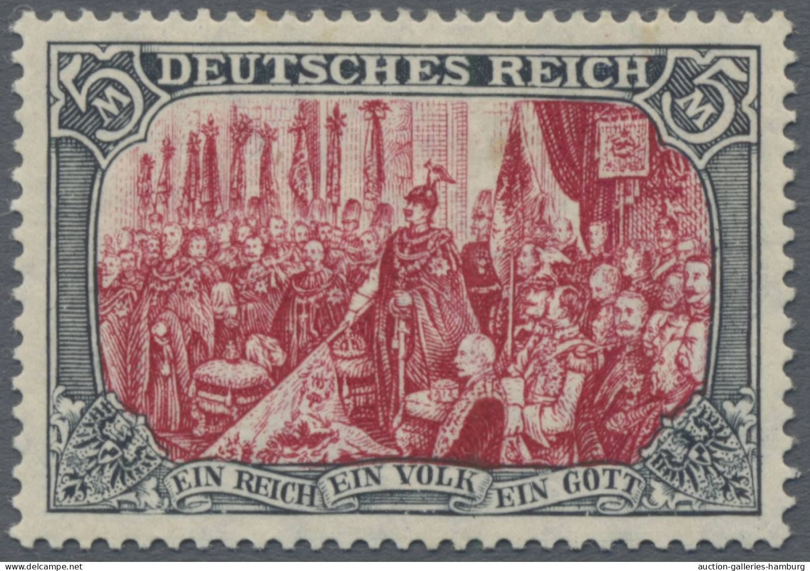 Deutsches Reich - Germania: 1905, Deutsches Reich Mit Wz. 1, Reichsgründungsfeie - Neufs