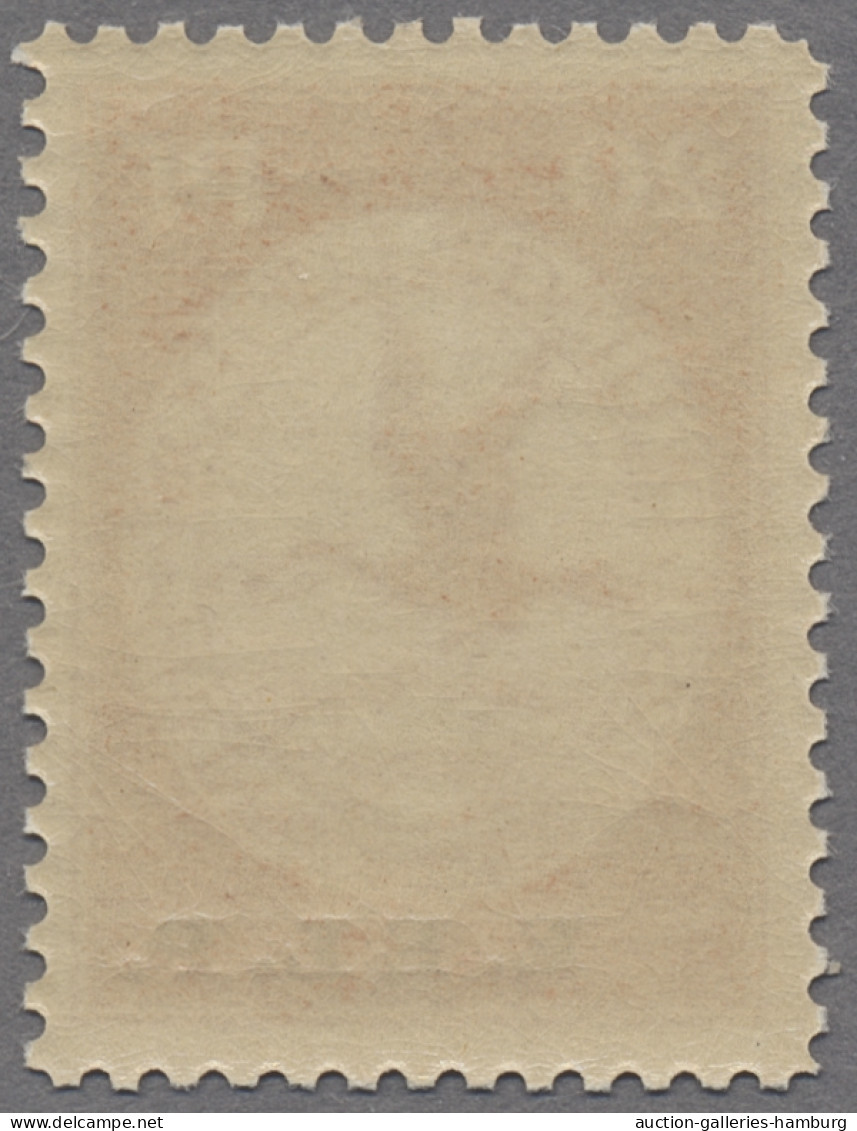 Deutsches Reich - Germania: 1912, Flugpostmarken, 20 Pf. Mit Aufdruck "E.EL.P.", - Unused Stamps