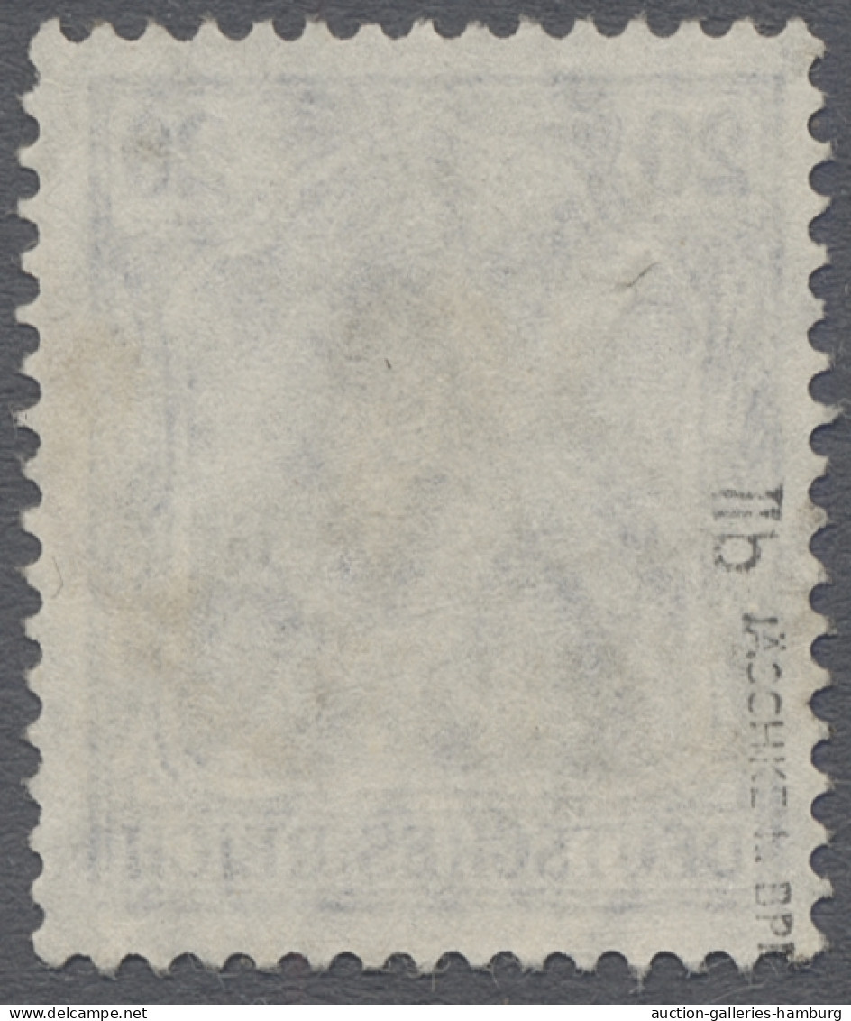 Deutsches Reich - Germania: 1915ff., Germania Kriegsdruck, Vier Werte Jeweils Mi - Used Stamps