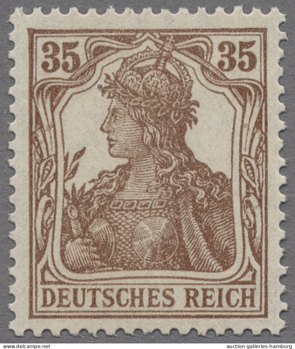 Deutsches Reich - Inflation: 1916-1918, Germania, Zwei Bessere Farbvarianten, Je - Nuevos