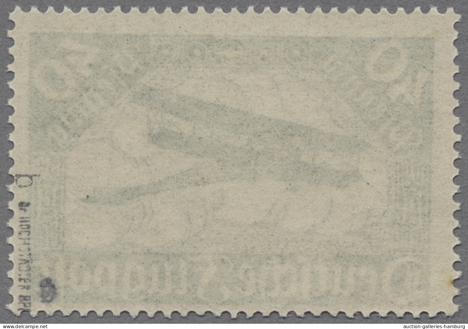 Deutsches Reich - Inflation: 1919, Flugpostmarken, Doppeldecker 40 Pfg. In Der G - Unused Stamps