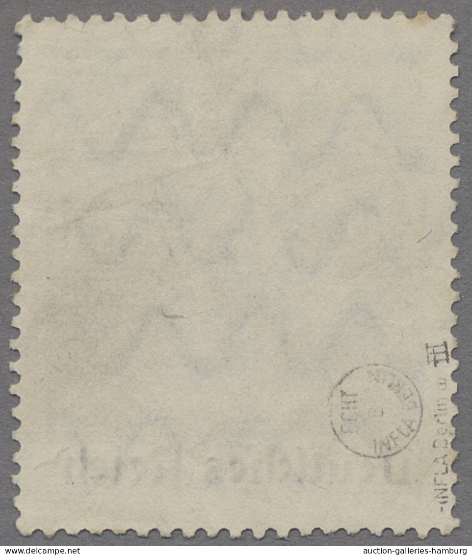 Deutsches Reich - Inflation: 1920, Bayern-Abschied, 20 Mark In Type II Gepr. Inf - Used Stamps