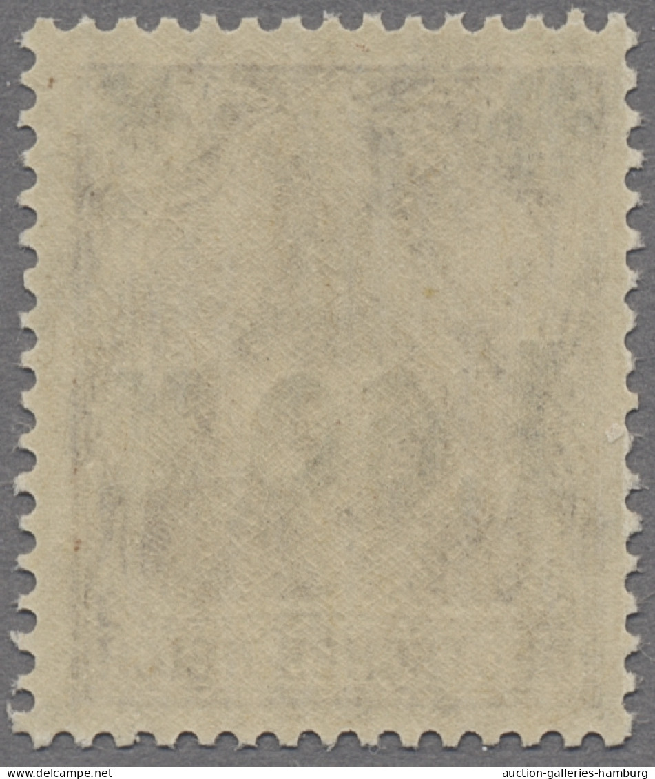 Deutsches Reich - Inflation: 1921, Germania Mit Aufdruck, 1.60 M Auf 5 Pf., Stum - Unused Stamps