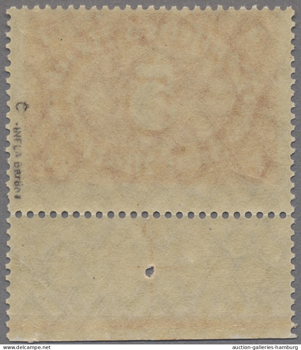 Deutsches Reich - Inflation: 1921, Ziffern Querformat Mit Wz. 1, 5 M., Beide Gut - Unused Stamps