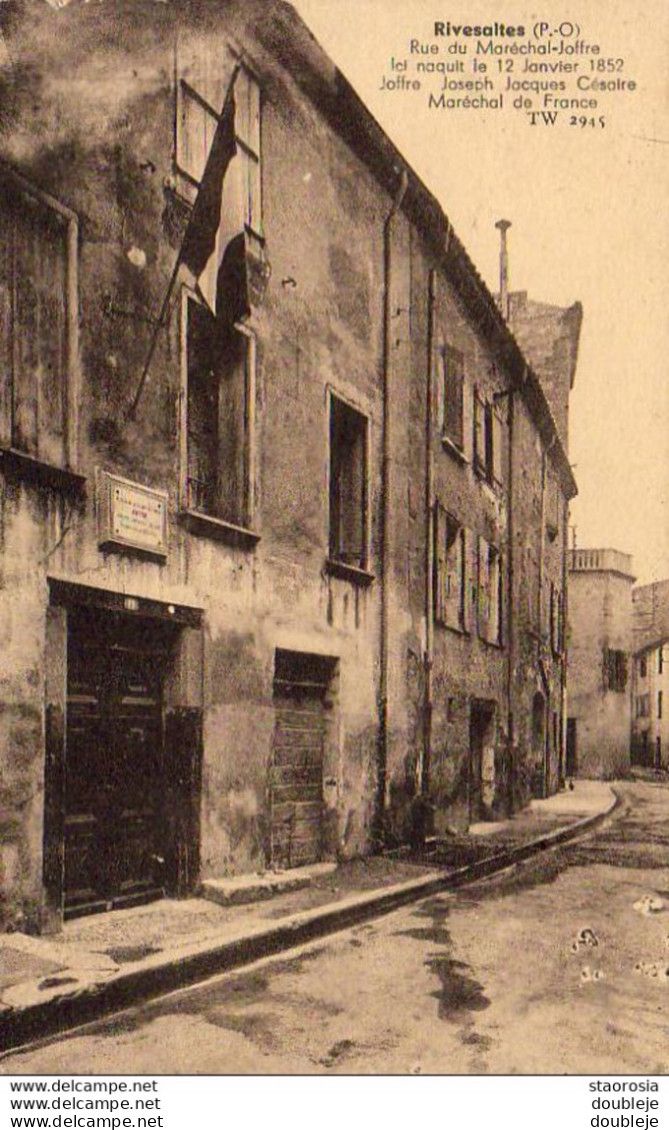 D66  RIVESALTES   Rue Du Maréchal Joffre - Rivesaltes