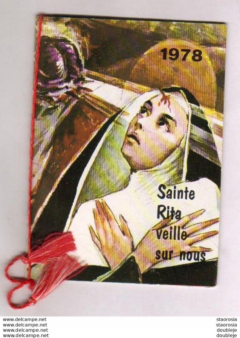 CALENDRIER 1978  SAINTE RITA VEILLE SUR NOUS - Petit Format : 1971-80