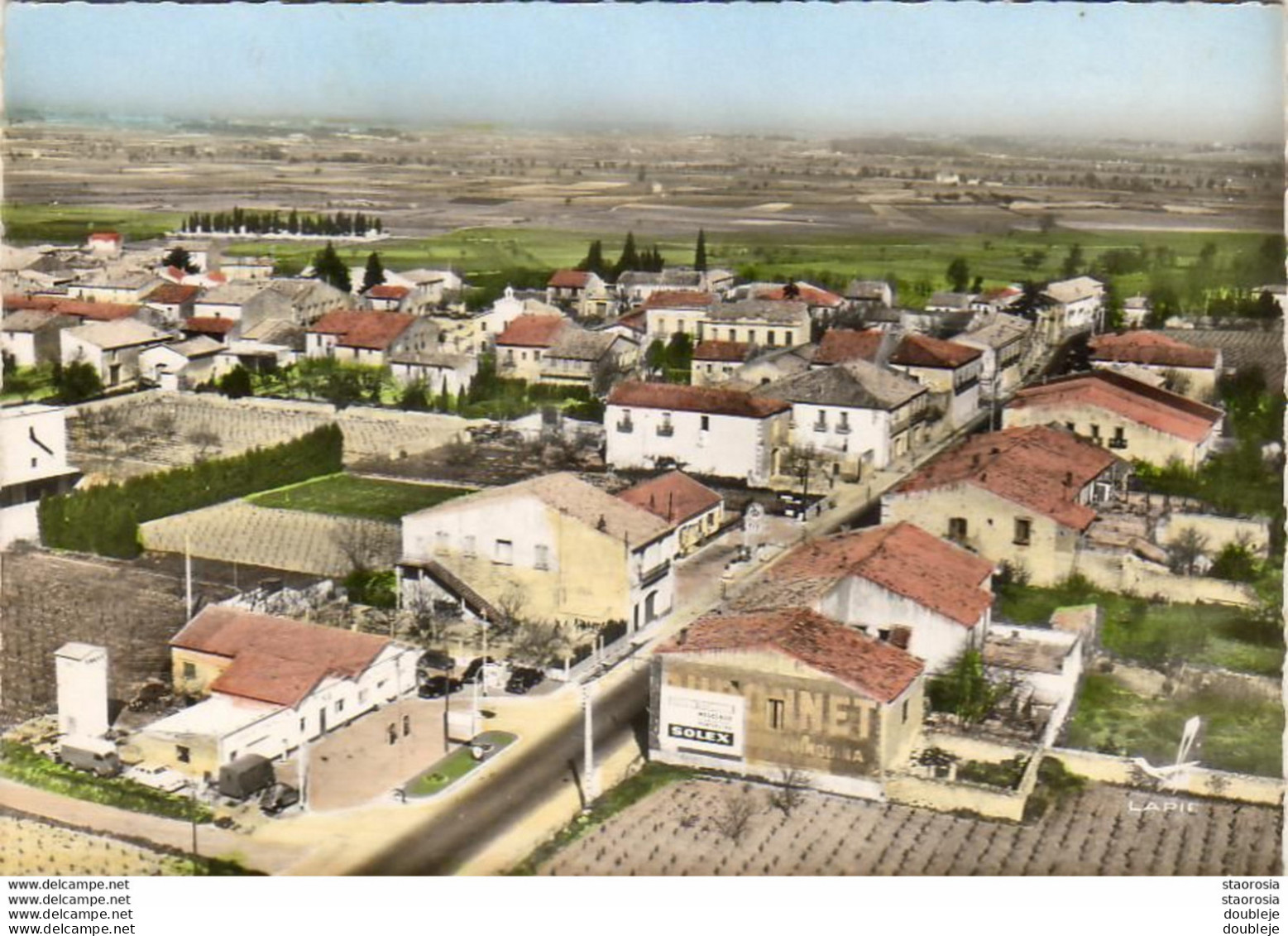 D34  En Avion Au Dessus De FABRÈGUES  Vue Générale - Saint-Pons-de-Mauchiens