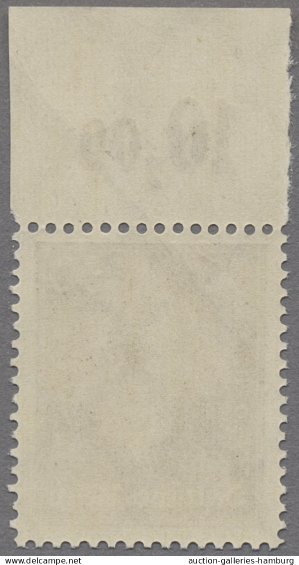 Deutsches Reich - Weimar: 1926, Berühmte Deutsche, J. S. Bach, 50 Pfg. Mittelsie - Unused Stamps