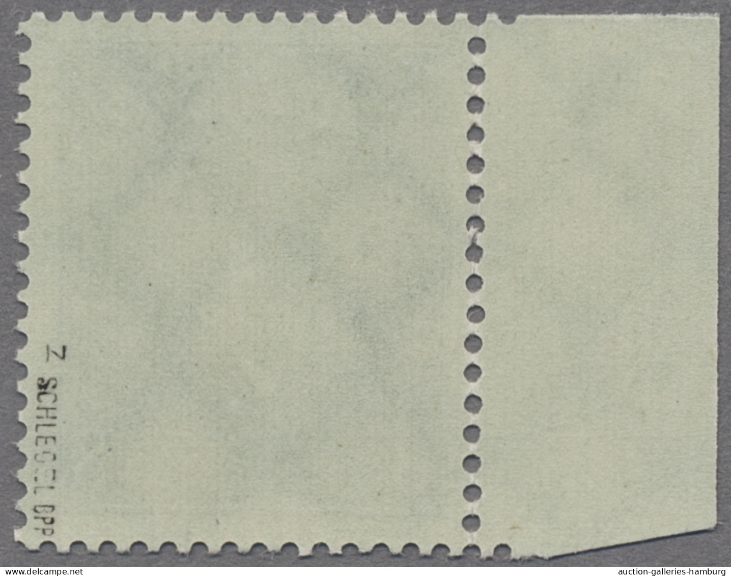 Deutsches Reich - Weimar: 1928, Reichspräsident Ebert, 8 Pf. Schwarzopalgrün, Ab - Unused Stamps
