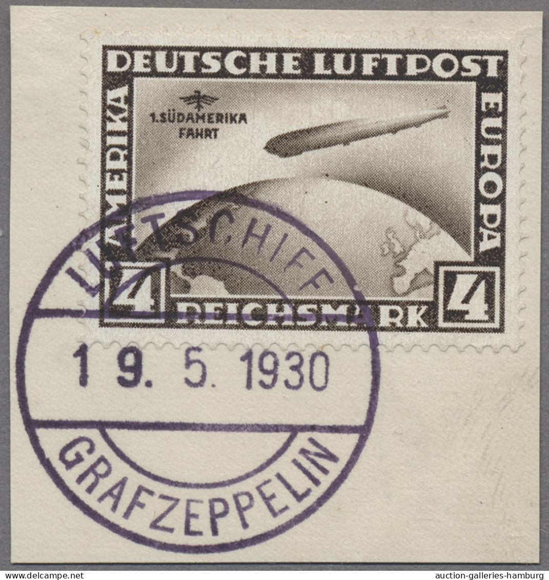 Deutsches Reich - Weimar: 1930, Südamerikafahrt, Beide Werte In Tadelloser Erhal - Used Stamps