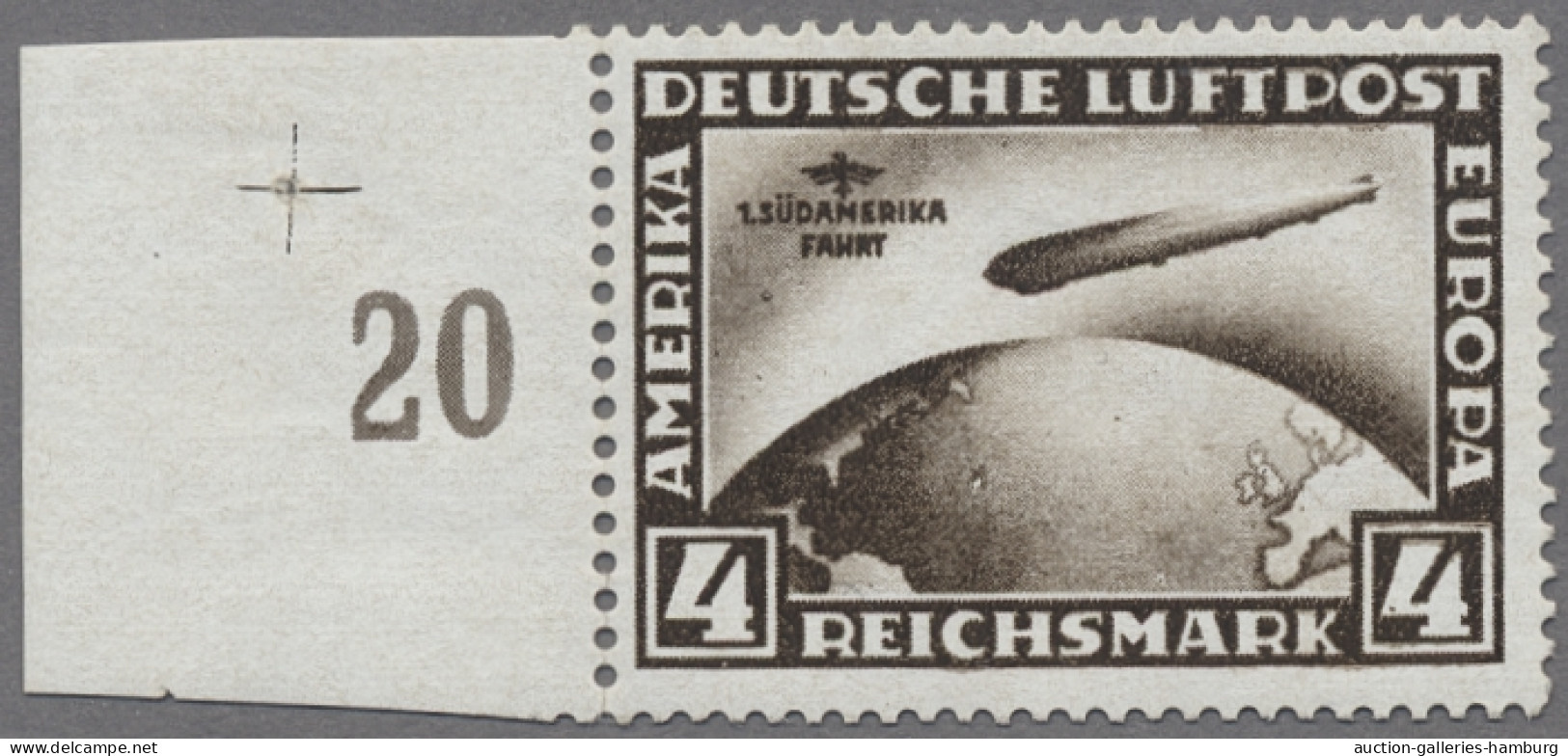 Deutsches Reich - Weimar: 1930, Südamerikafahrt, Beide Werte 2 Und 4 Reichsmark - Unused Stamps