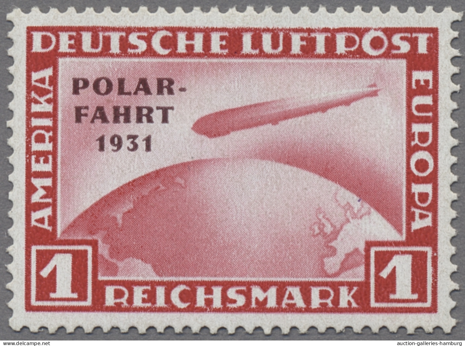 Deutsches Reich - Weimar: 1931, Polarfahrt, 1 M. Und 2 M. Gut Bzw. Sehr Gut Gezä - Unused Stamps