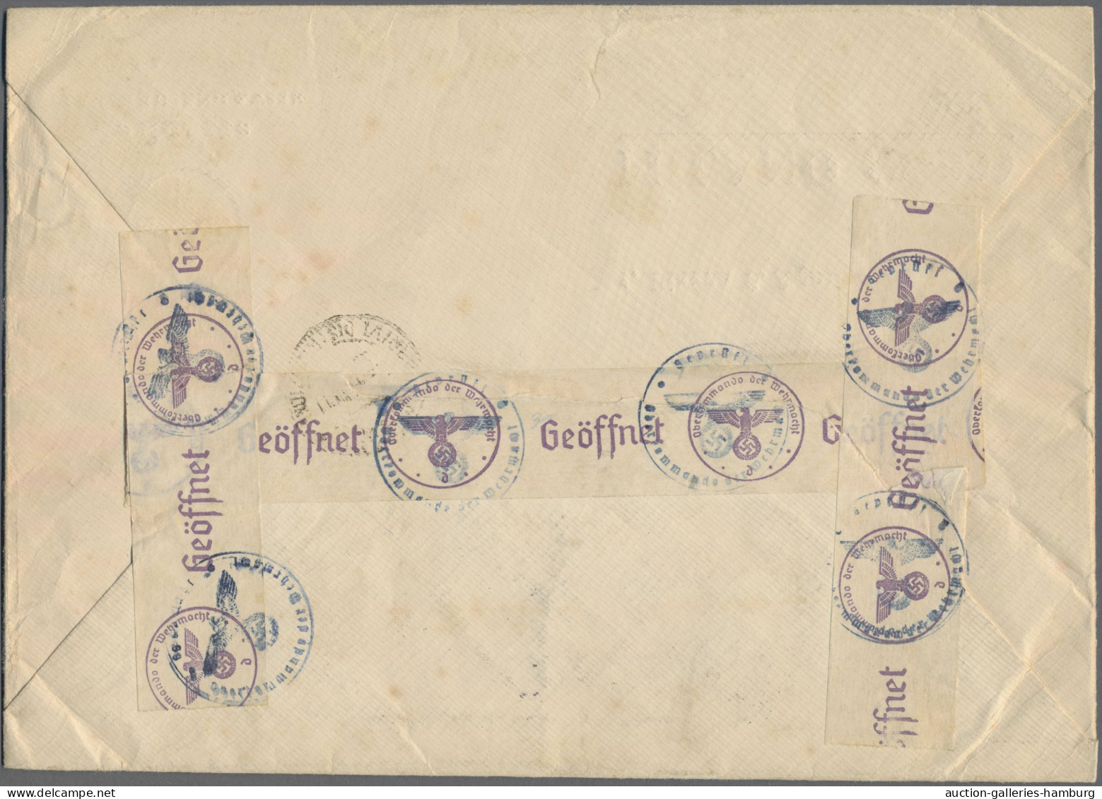 Deutsches Reich - 3. Reich: 1941, 25 Pfg. Emil Von Behring, Drei Großformatige F - Lettres & Documents