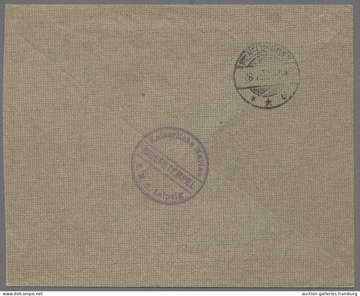 Deutsche Post In China - Stempel: 1907, MARINE-SCHIFFSPOST, MSP No. 21, SMS "Lei - China (oficinas)