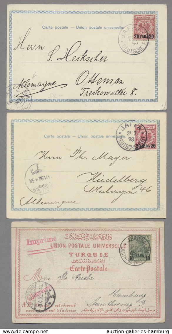 Deutsche Post In Der Türkei - Besonderheiten: 1898, Palästinareise Des Deutschen - Turquia (oficinas)