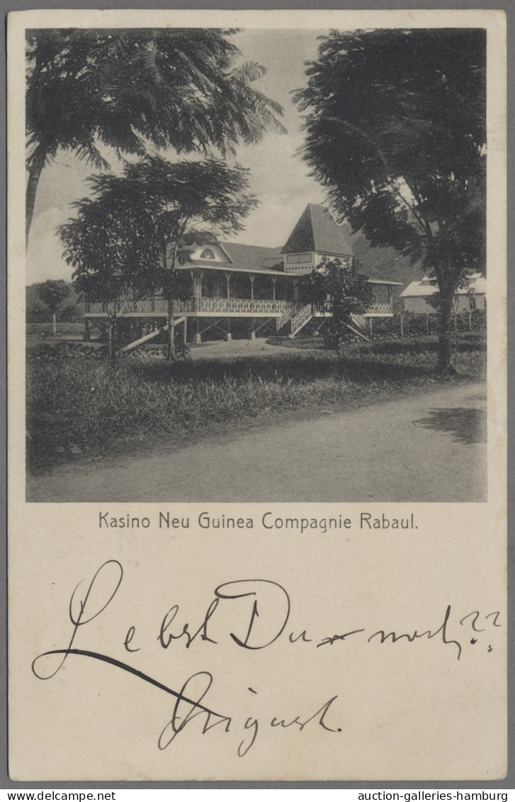 Deutsch-Neuguinea - Besonderheiten: 1913, Ansichtskarte Aus Tsingtau (Kiautschou - Nueva Guinea Alemana