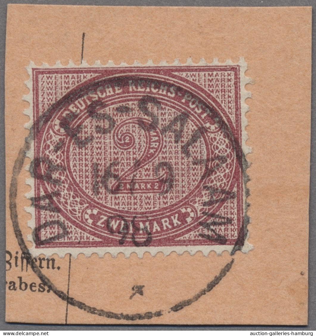 Deutsch-Ostafrika - Vorläufer: 1895-1899, Innendienst 2 Mark, Sechs Exemplare Je - German East Africa
