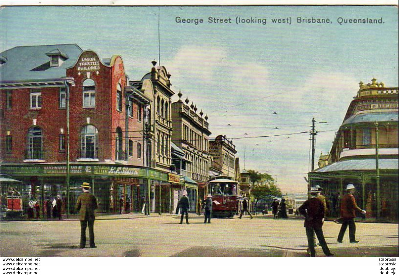 AUSTRALIA  BRISBANE  George Street ( Looking West ) - Brisbane