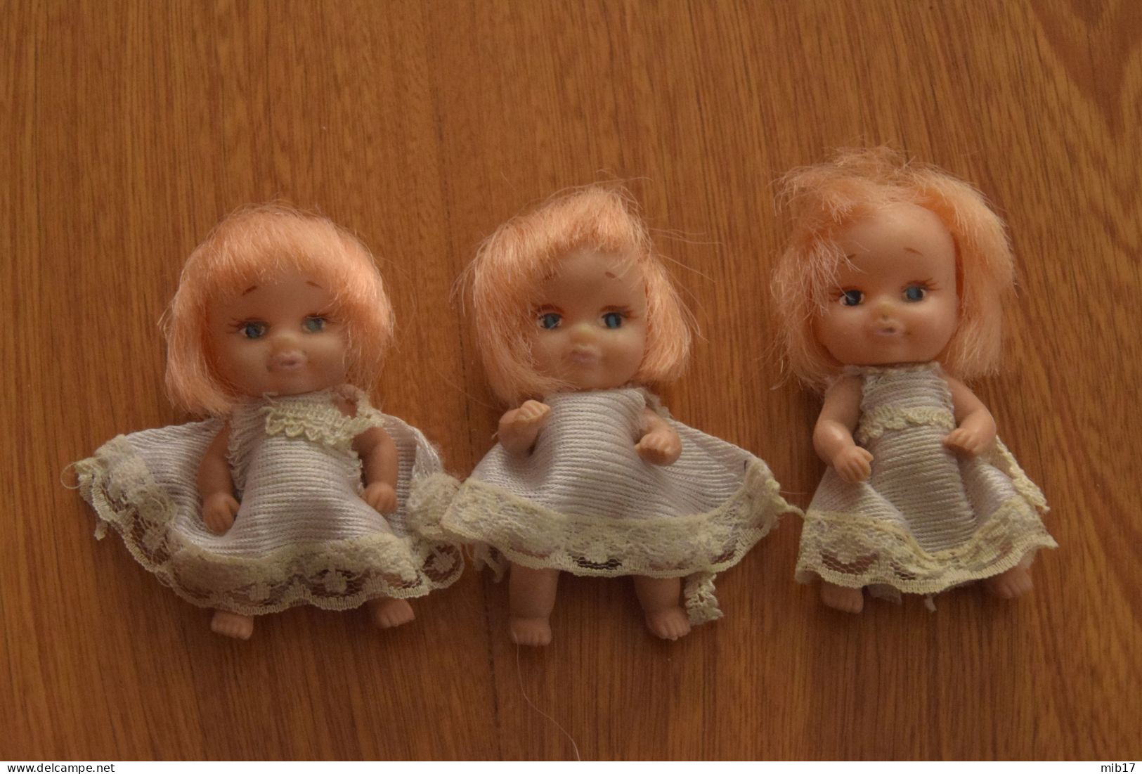 Lot 3 Poupées Miniatures - Bambole