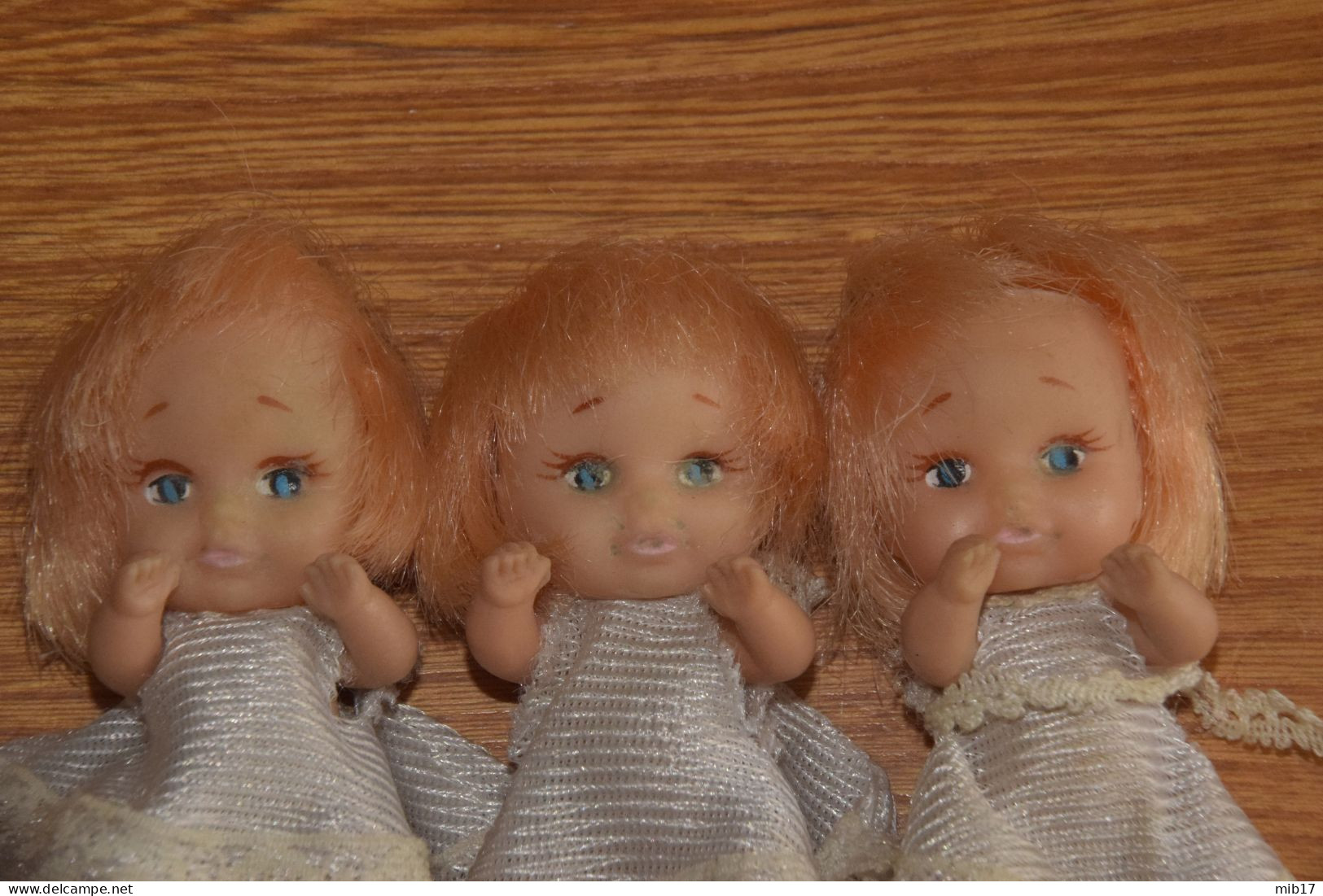 Lot 3 Poupées Miniatures - Puppen