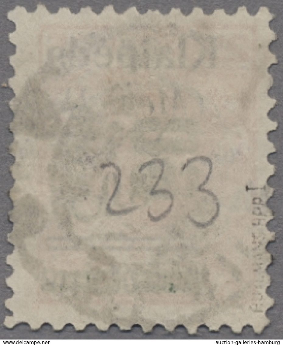 Memel: 1923, Freimarke 60 C. Auf 50 M. Auf 25 C. In Type I, Entwertet "..IPE...2 - Memel (Klaipeda) 1923