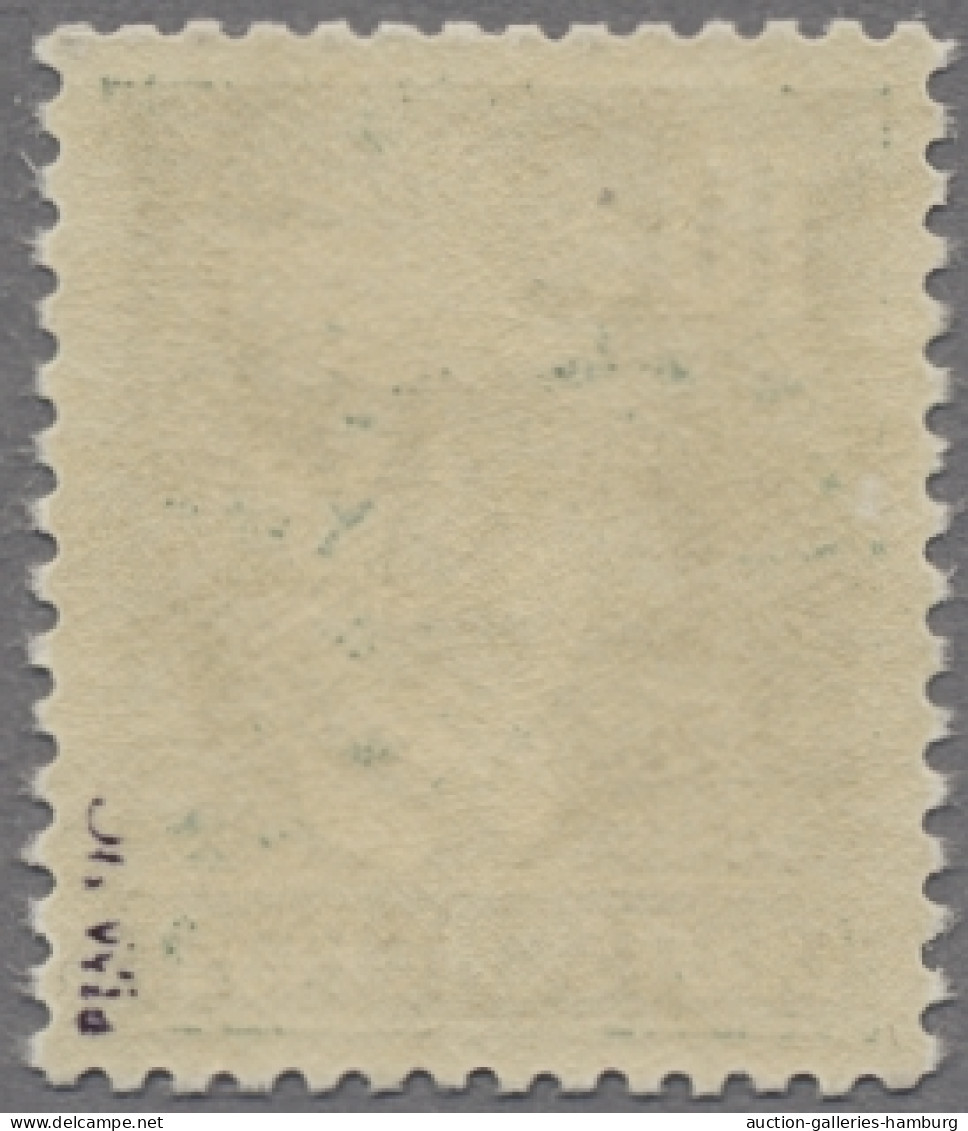 DDR: 1953, Köpfe Mit Wz. 2, Bebel, 10 Pfg. Dunkel- Bis Schwärzlichgrün In Der Se - Unused Stamps