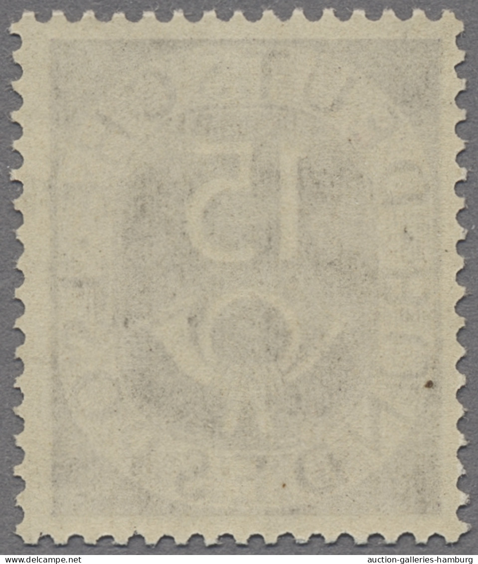 Bundesrepublik Deutschland: 1951, 15 Pf. Posthorn Mit Dem Wasserzeichen 4 Z Post - Nuevos
