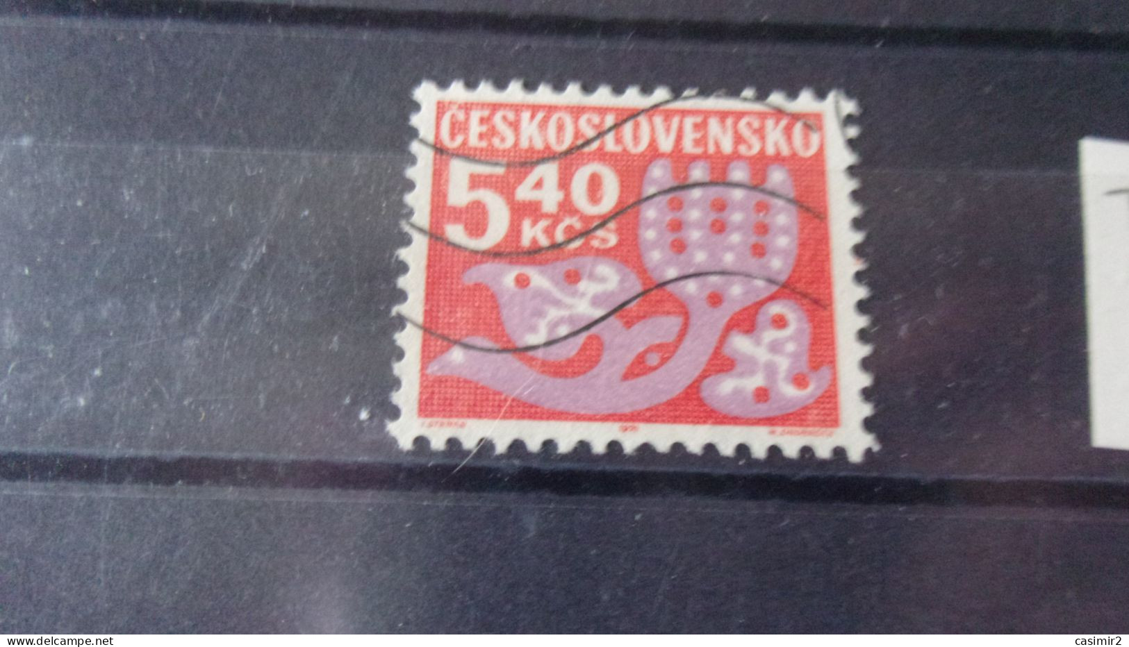 TCHECOSLOVAQUIE YVERT N° TAXE 102 - Timbres-taxe