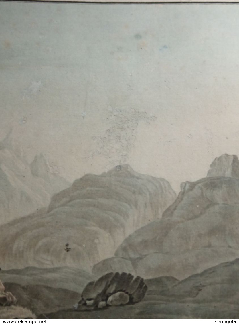 Antique Print-Summum Templum Vovebal. Rosemberg-Descourts 1785-1820 - Dessins