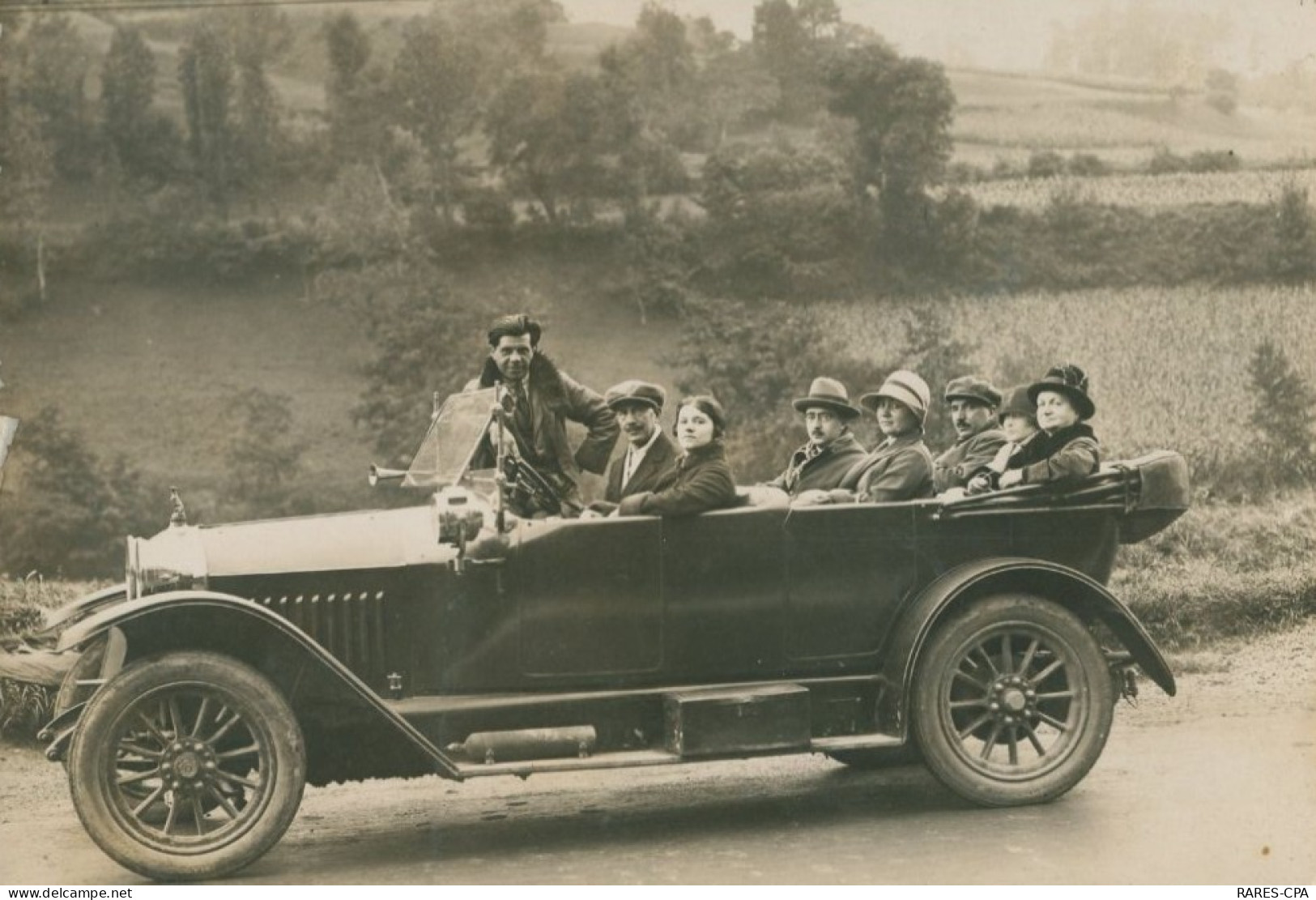 CPA PHOTO AUTO - Marque à Identifer - Passenger Cars