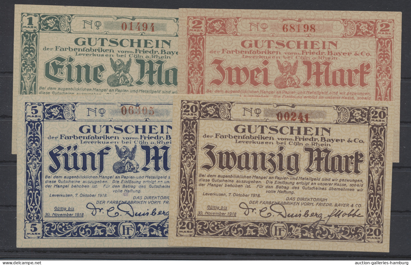 Deutschland - Notgeld - Rheinland: 1918-1923, Partie Von 13 Notgeldscheinen Mit - [11] Emisiones Locales
