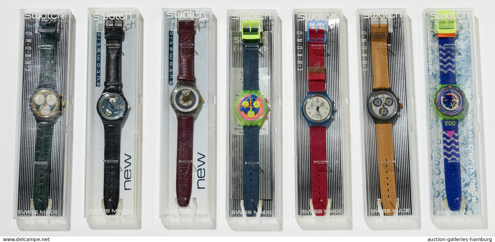 Varia (im Briefmarkenkatalog): SWATCH-ARMBANDUHREN; Sammlung Von 15 Ungetragenen - Autres & Non Classés