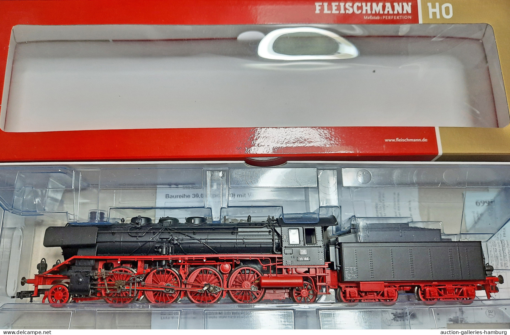 Varia (im Briefmarkenkatalog): FLEISCHMANN-MODELLBAHN; Funktionstüchtige Dampflo - Autres & Non Classés