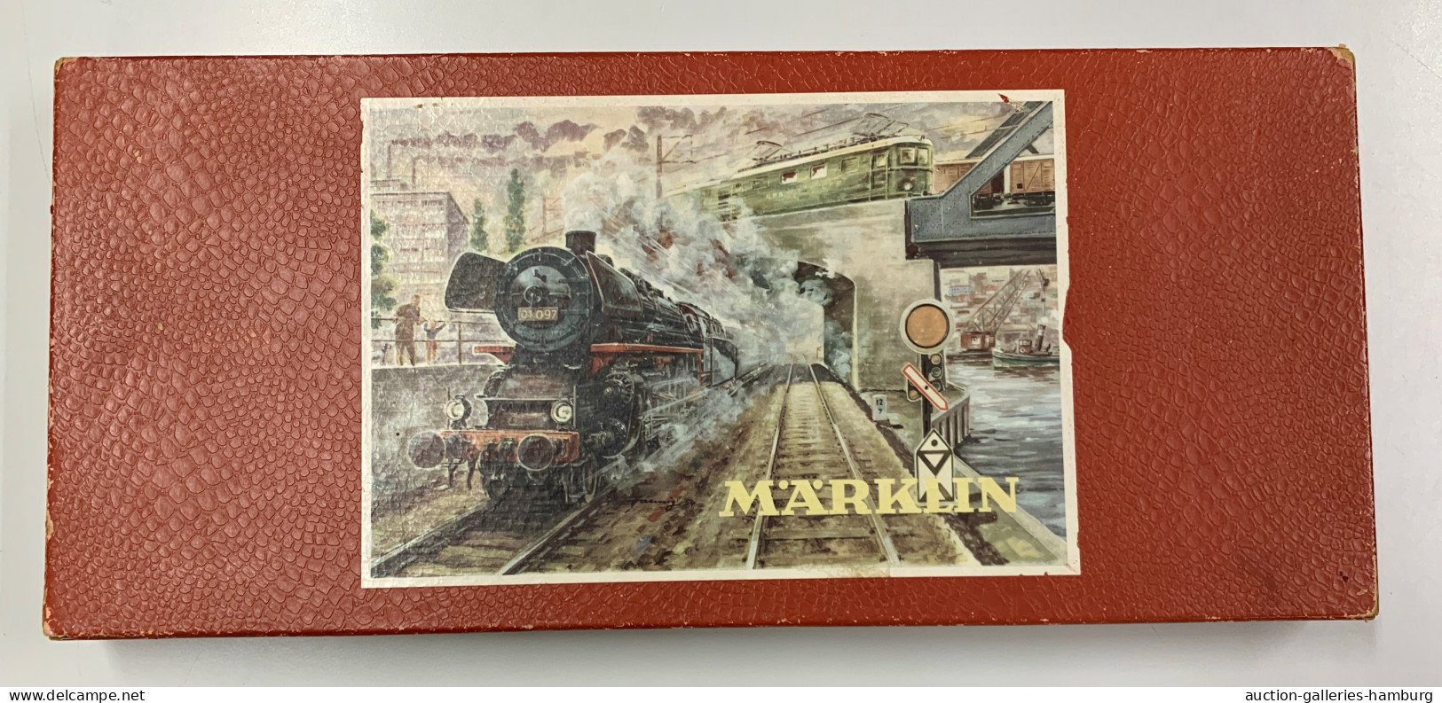 Varia (im Briefmarkenkatalog): MÄRKLIN-MODELLBAHN; HO-Starterpackung Aus Den 195 - Autres & Non Classés