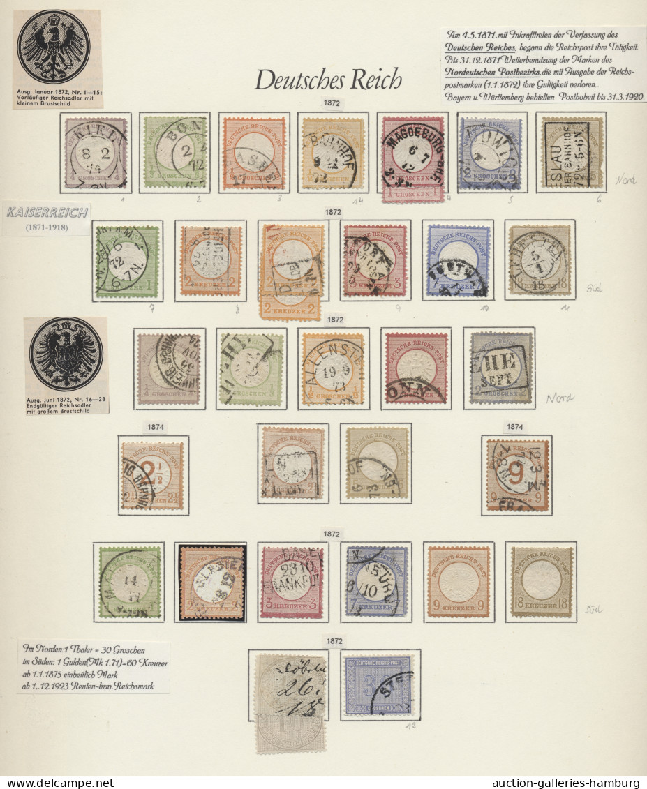 Nachlässe: 1850-2011, Komplett Belassener Nachlass In 22 Vordruckalben Mit U.a. - Lots & Kiloware (mixtures) - Min. 1000 Stamps