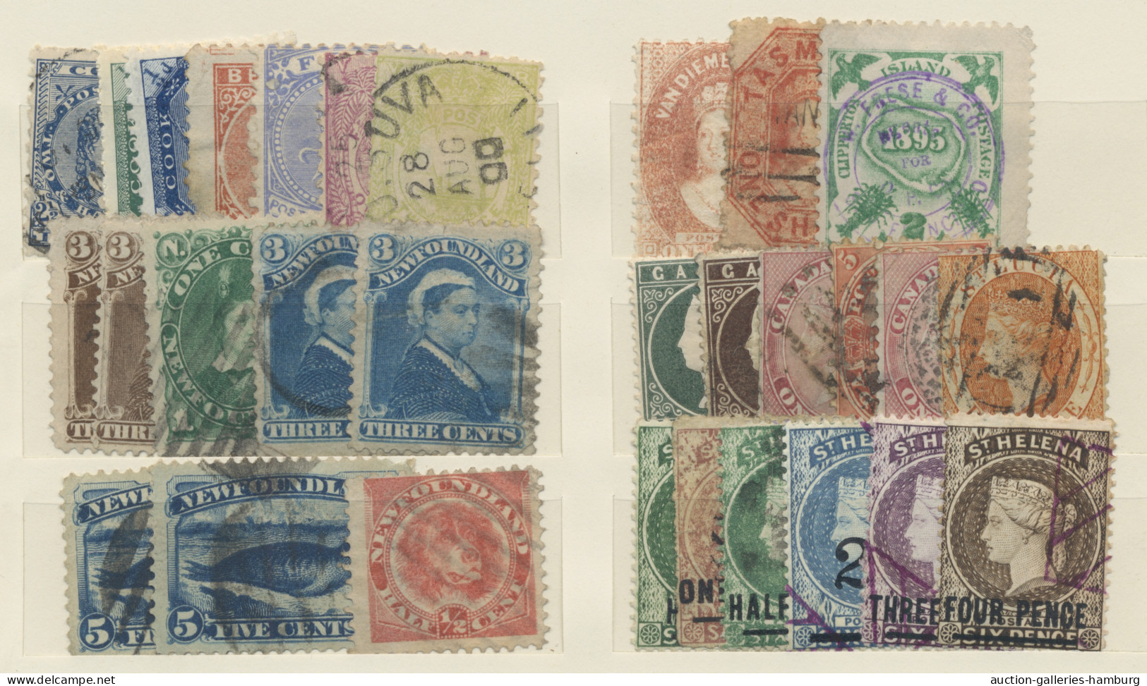 Nachlässe: 1860-1990 (ca.), Sehr Abwechslungsreicher Kleiner Teil-Nachlaß Aus Be - Lots & Kiloware (mixtures) - Min. 1000 Stamps