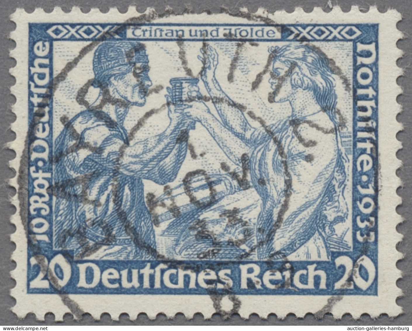 Nachlässe: DEUTSCHES REICH, 1872-1945, weit fortgeschrittene Sammlung gestempelt