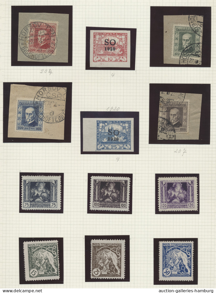 World Wide: 1882/1930 (ca.), Alte Sammlung Europa Mit Sehr Viel Belgien, Frankre - Collections (without Album)