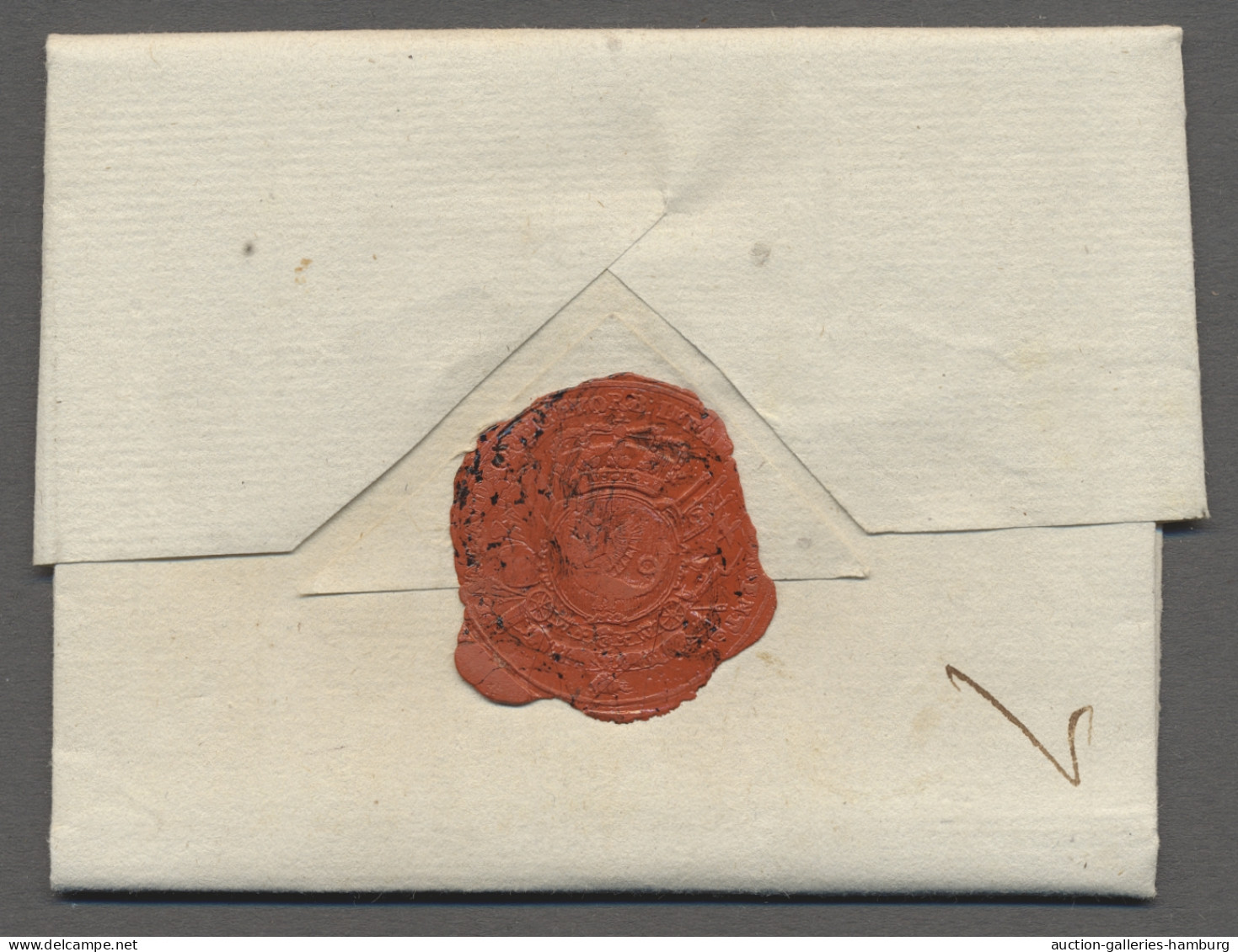 Liquidationsposten: Schleswig-Holstein - Vorphila | Markenlose Briefe - 1715-179 - Boites A Timbres