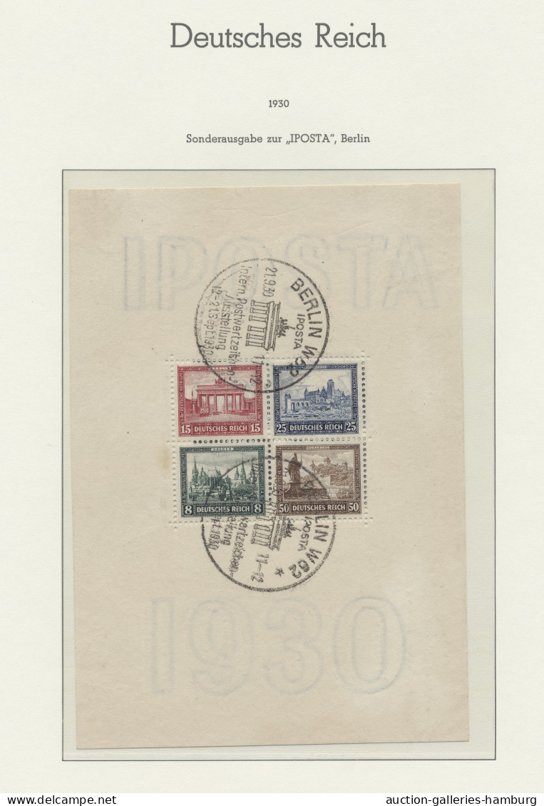 Liquidationsposten: Deutsches Reich - 1872-1932, ungebrauchte und gestempelte Sa