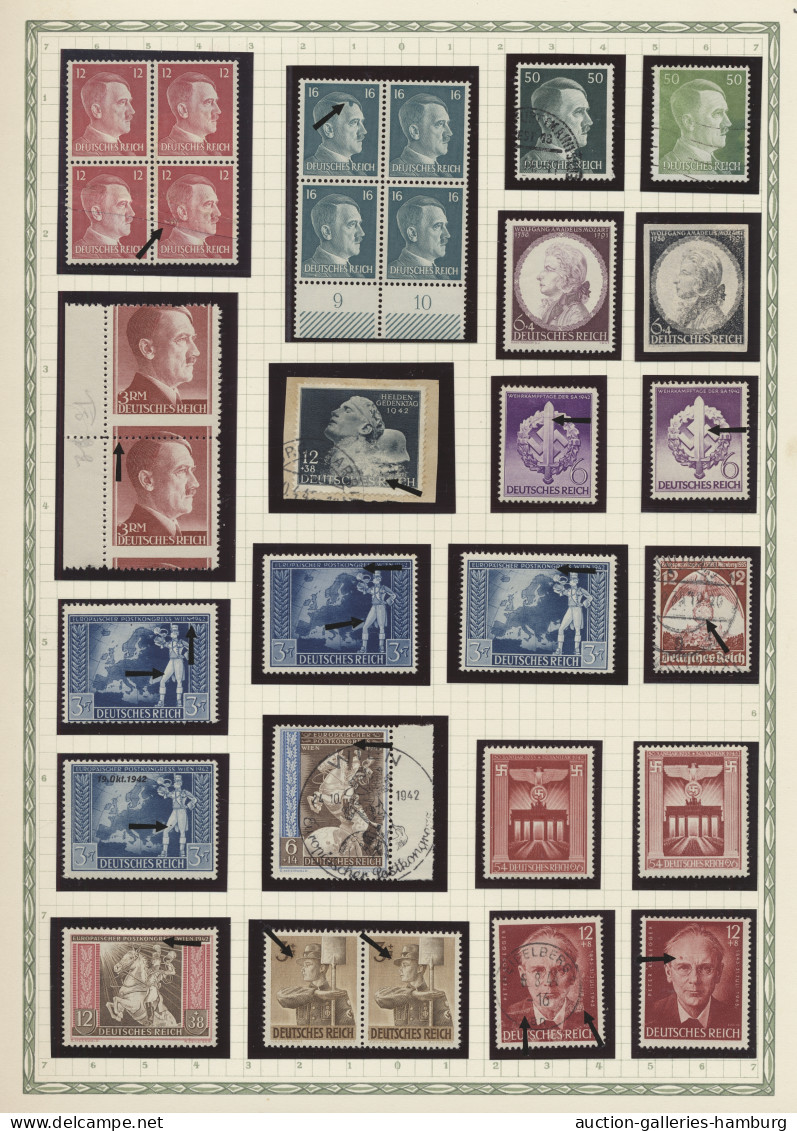 Liquidationsposten: Deutsches Reich - 1923-1945, Spezialsammlung In Allen Erhalt - Stamp Boxes