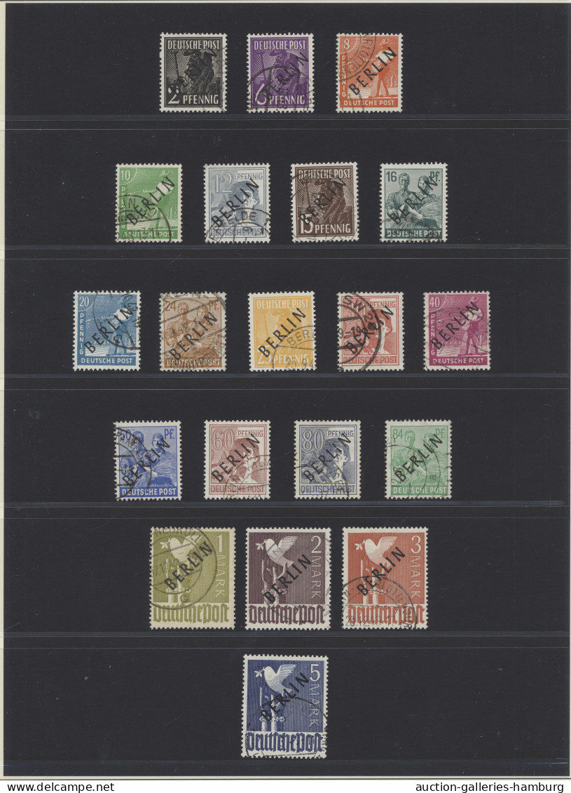 Liquidationsposten: Berlin - 1948-1990, Augenscheinlich Komplette überwiegend Ge - Stamp Boxes