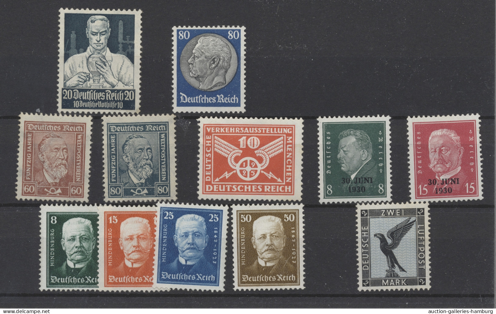Deutschland: 1874-1960, Anlagepartie Von Vielen Besseren Werten Auf Diversen Ste - Sammlungen