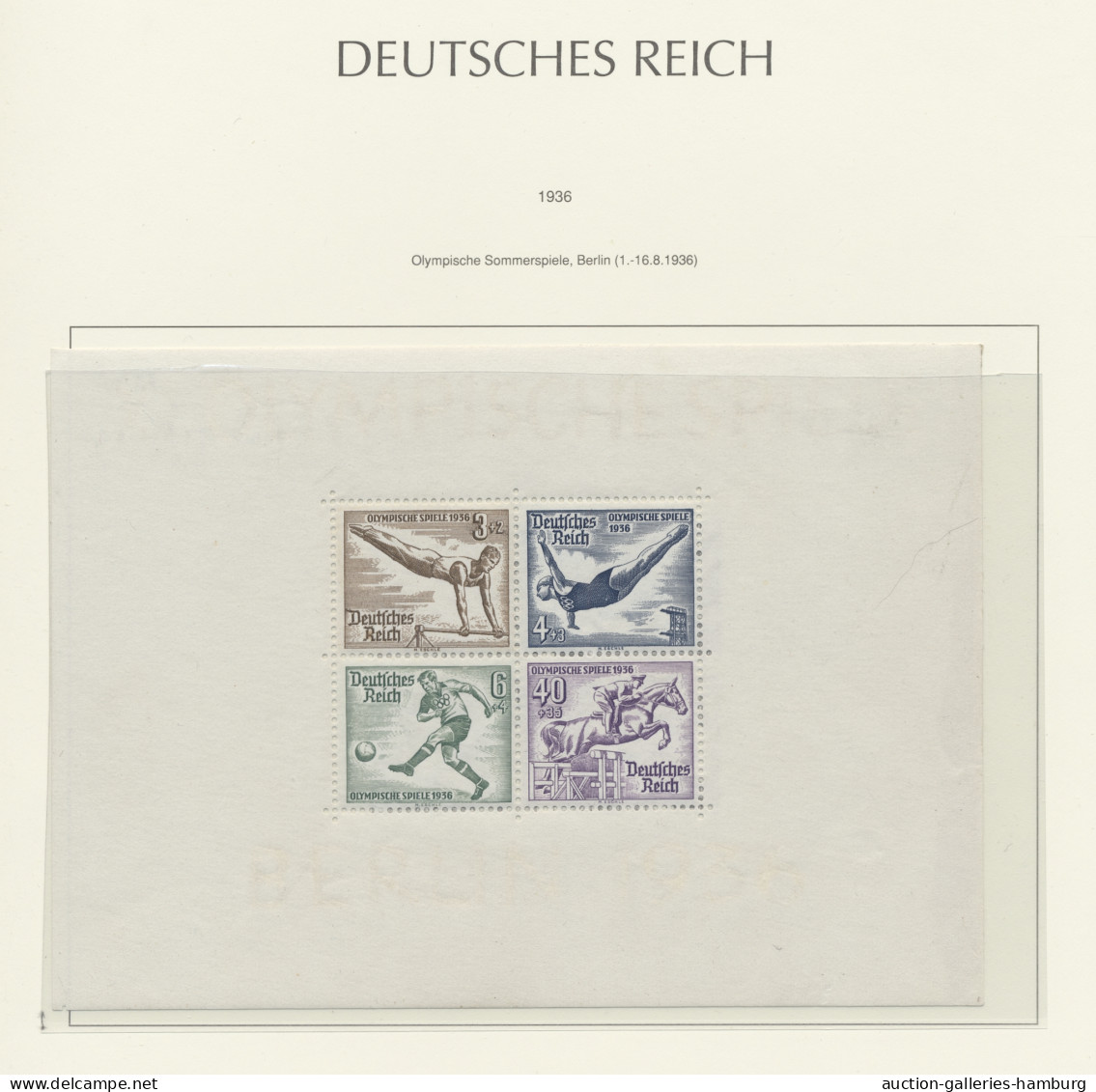 Deutschland: 1870-1990 (ca),**/*/o, Generalsammlung, Mit Einer Grundstocksammlun - Collections